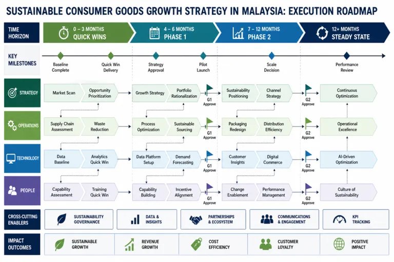 Roadmap — Evolving Consumer Preferences: The Rise of Sustainable Consumer Goods in Malaysia