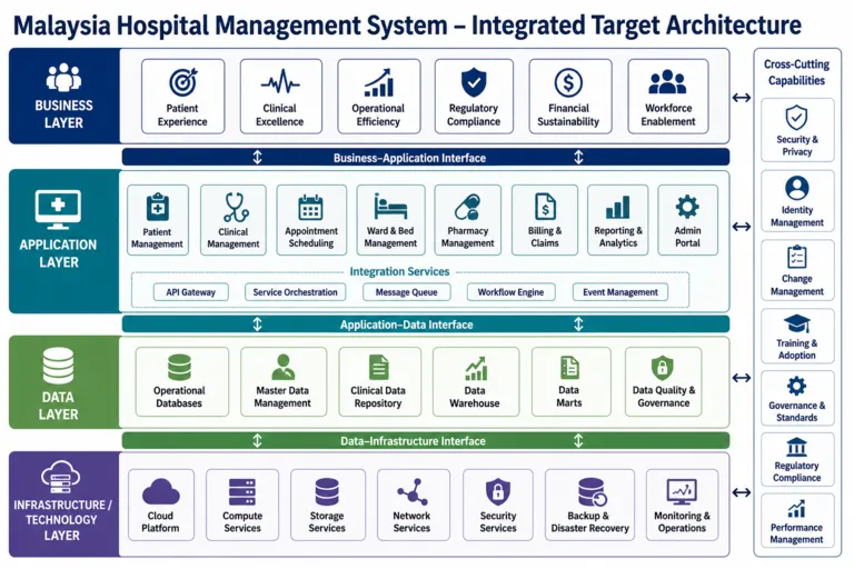 Architecture — Hospital Management Systems: Streamlining Operations for Better Patient Care in Malaysia