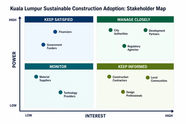 Stakeholder — Revolutionizing Urban Infrastructure: The Impact of Sustainable Construction Practices in Kuala Lumpur
