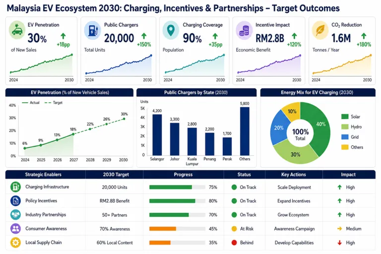 Dashboard — Electric Vehicle Adoption: Infrastructure and Market Dynamics in Malaysia