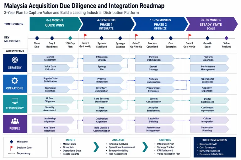 Roadmap — Cross-Border Acquisition Due Diligence in Malaysia