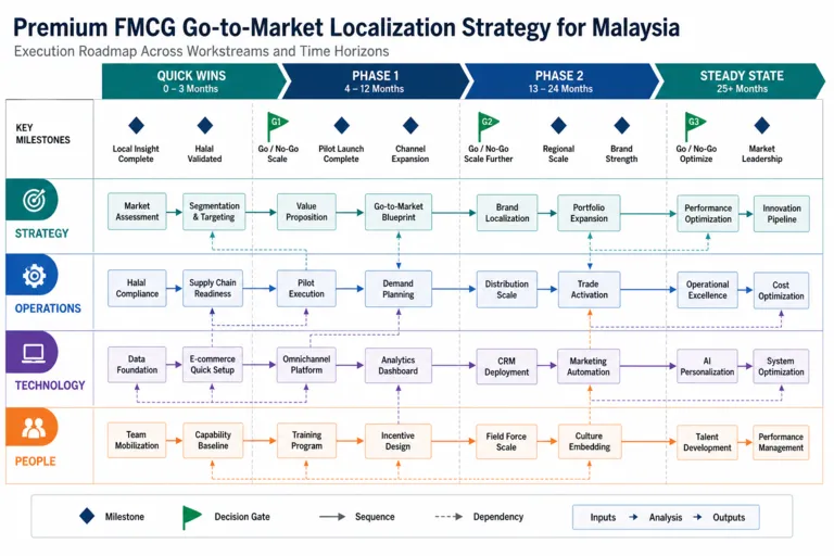Roadmap — Premium FMCG Brand Localization Strategy in Malaysia