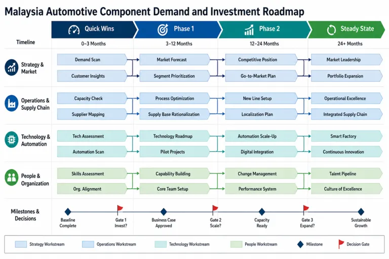 Roadmap — Automotive Industry Demand Assessment in Malaysia