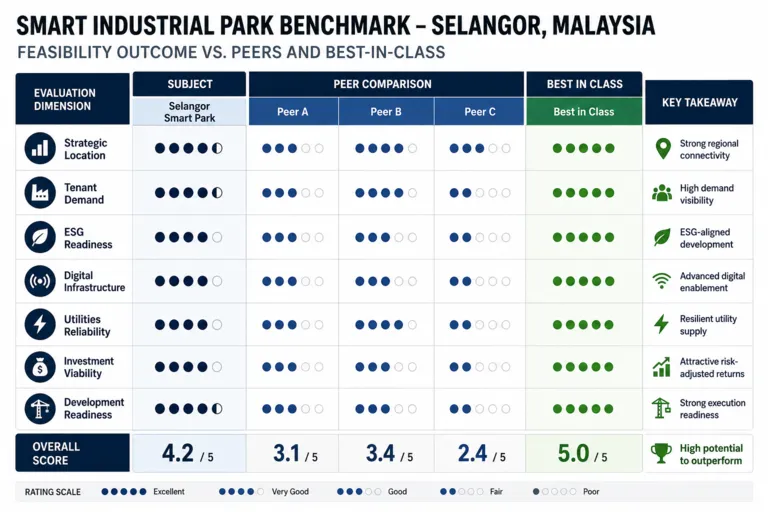 Benchmark — Smart Industrial Park Development in Malaysia