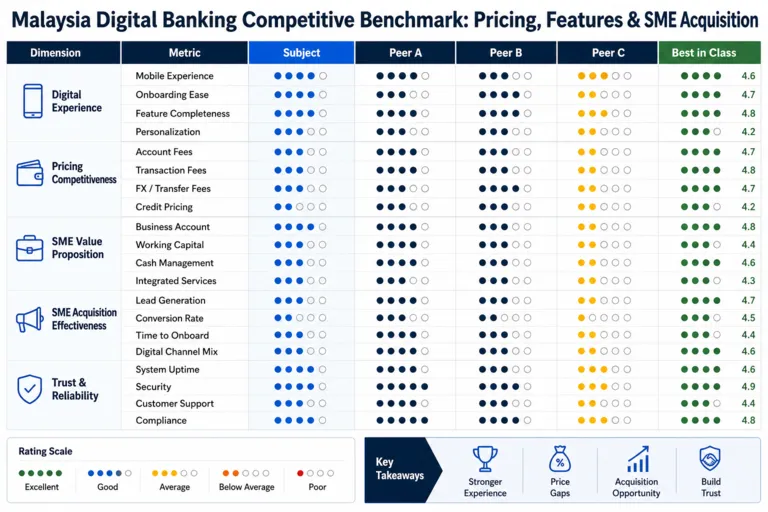 Benchmark — Digital Banking Competitive Benchmark in Malaysia