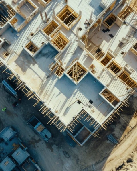 Ongoing construction of a residential building, showing the growing interest in Modular Construction Malaysia.